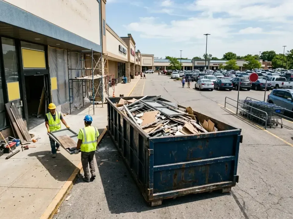 retail-store-renovation-debris-003 — frequently asked questions, Roll-off Dumpster Rentals in Edmond, OK